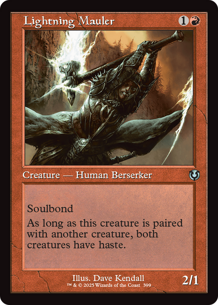 Lightning Mauler (INR-399) - Innistrad Remastered Foil