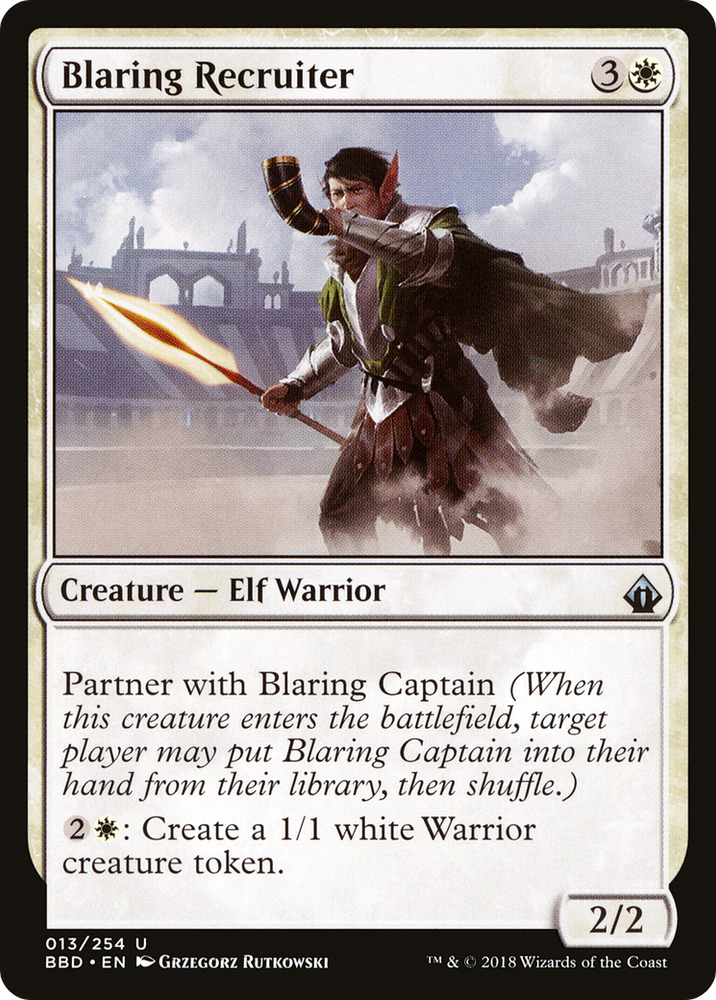 Blaring Recruiter (BBD-013) - Battlebond