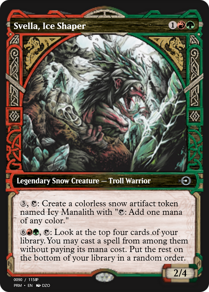 Svella, Ice Shaper (PRM-88380) - Magic Online Promos Foil