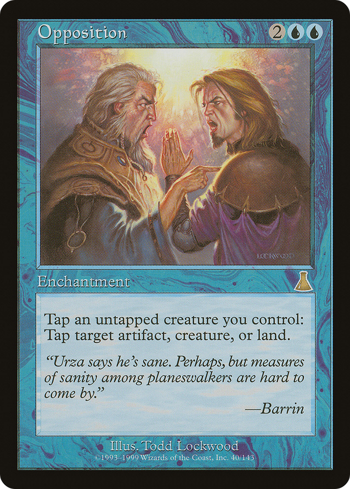 Opposition (UDS-040) - Urza's Destiny Foil