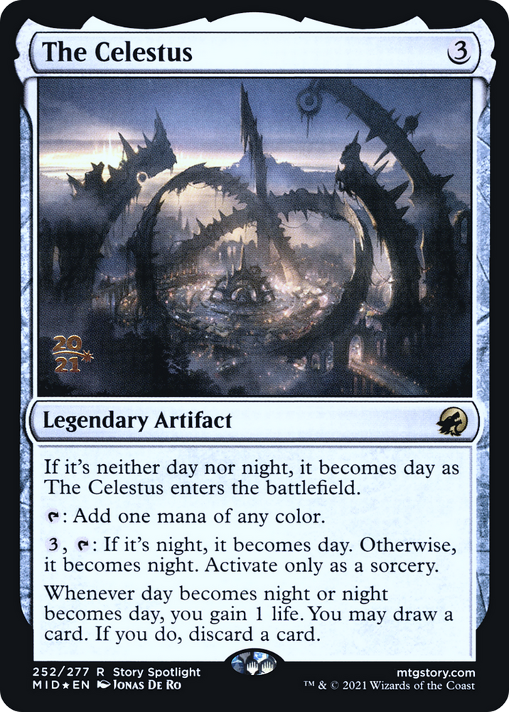 The Celestus (PRE-252) - Innistrad: Midnight Hunt Promos Foil