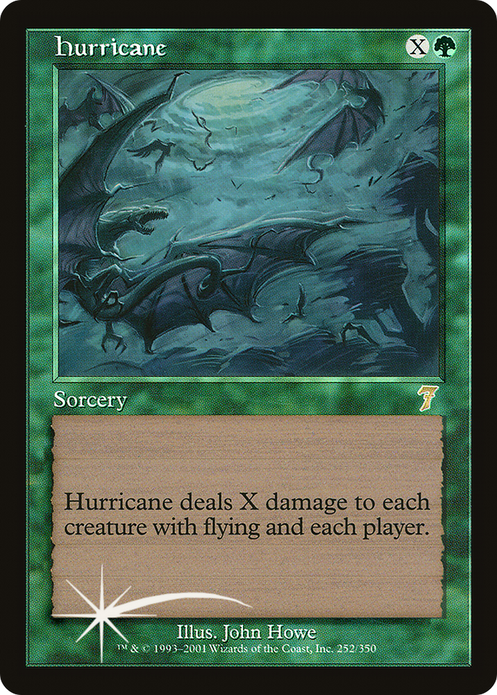 Hurricane (7ED-252★) - Seventh Edition Foil