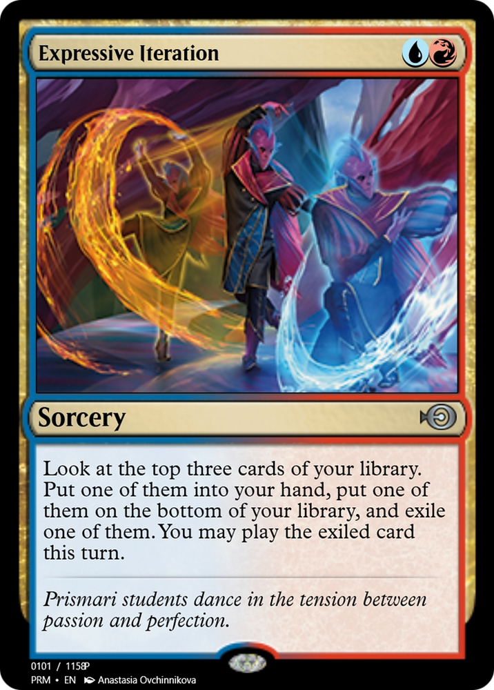Expressive Iteration (PRM-90174) - Magic Online Promos Foil