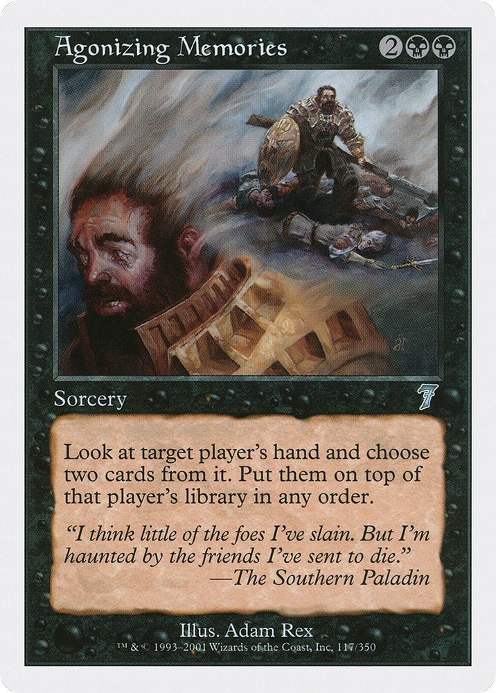 Agonizing Memories (7ED-117) - Seventh Edition