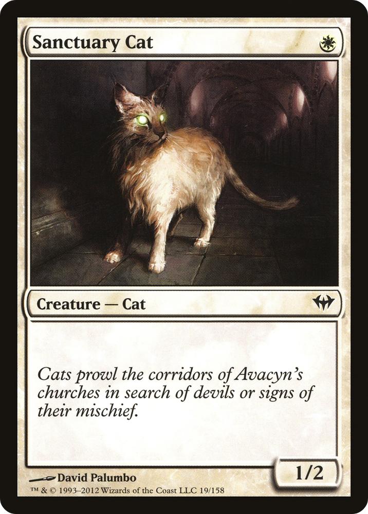 Sanctuary Cat (DKA-019) - Dark Ascension Foil