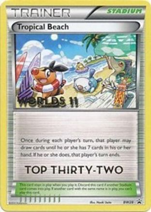 Tropical Beach BW28  Black and White Promos - Promo