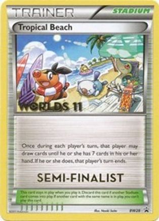 Tropical Beach BW28  Black and White Promos - Promo