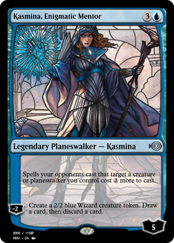 Kasmina, Enigmatic Mentor (PRM-77987) - Magic Online Promos Foil