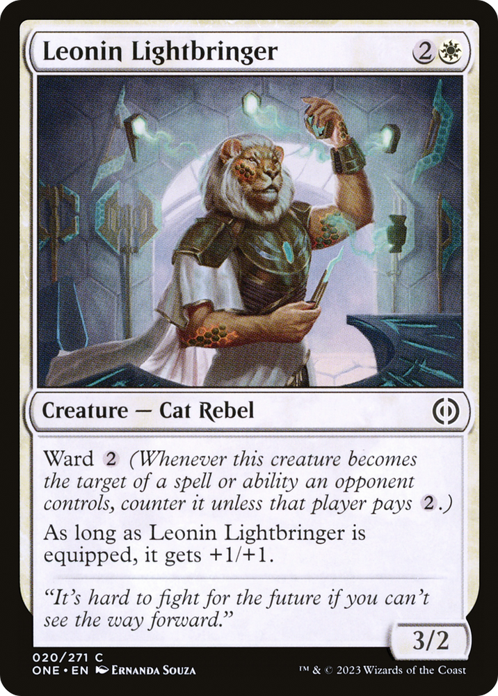 Leonin Lightbringer (ONE-020) - Phyrexia: All Will Be One