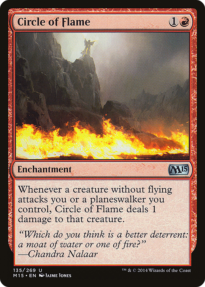 Circle of Flame (M15-135) - Magic 2015