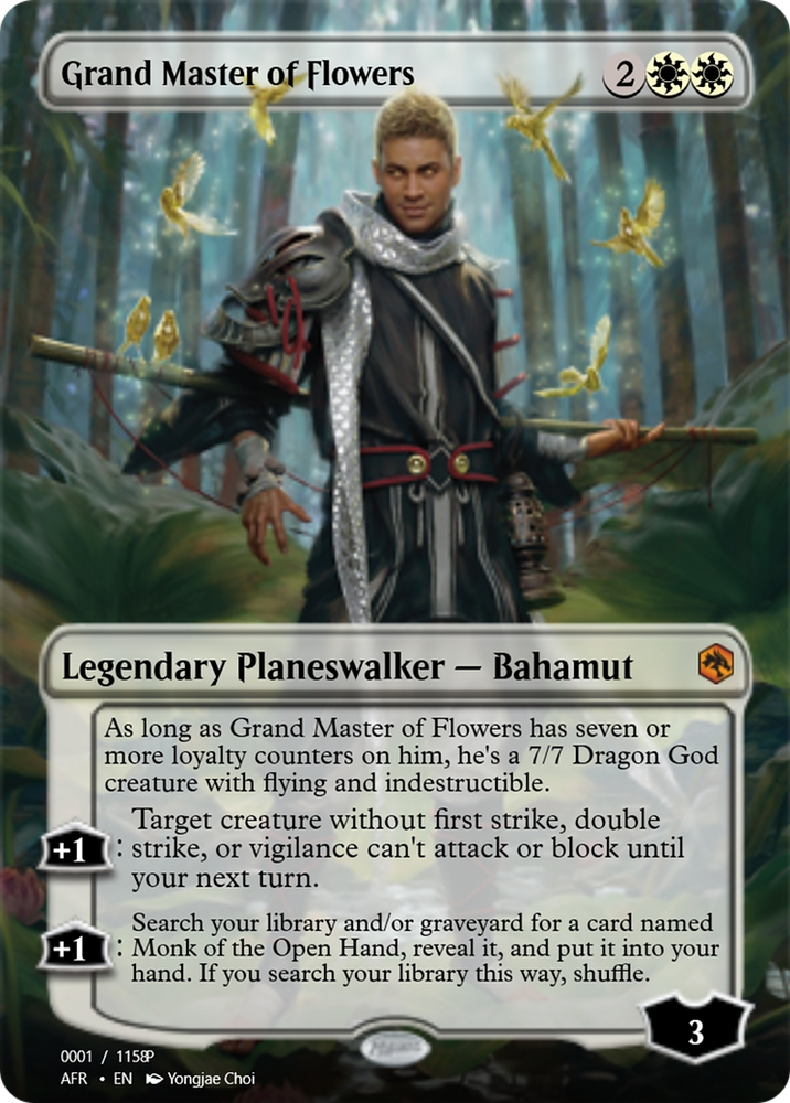 Grand Master of Flowers (PRM-92618) - Magic Online Promos