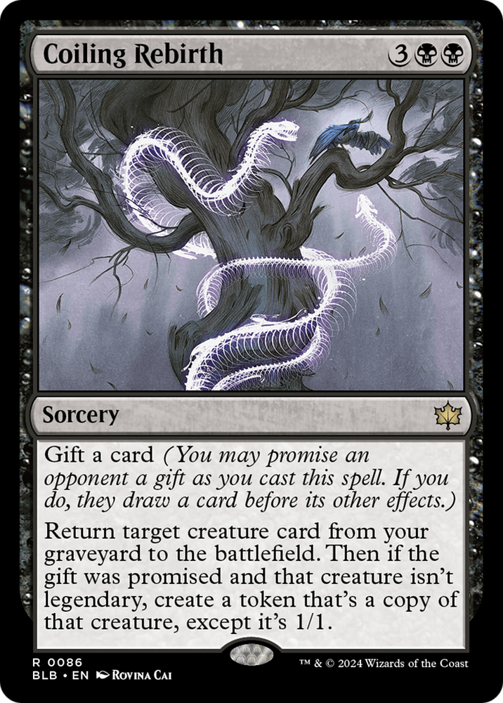 Coiling Rebirth (BLB-086) - Bloomburrow Foil