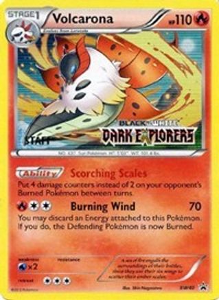 Volcarona BW40  - Holofoil Black and White Promos - Promo