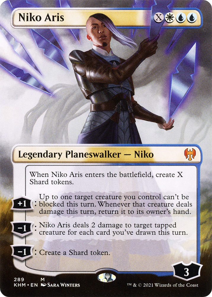 Niko Aris (Borderless) (KHM-289) - Kaldheim (Borderless)