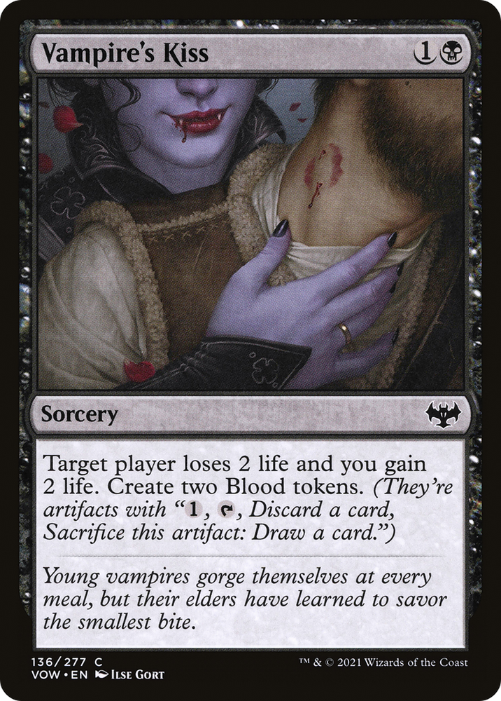 Vampire's Kiss (VOW-136) - Innistrad: Crimson Vow
