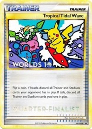 Tropical Tidal Wave HGSS18  HGSS Promos - Promo