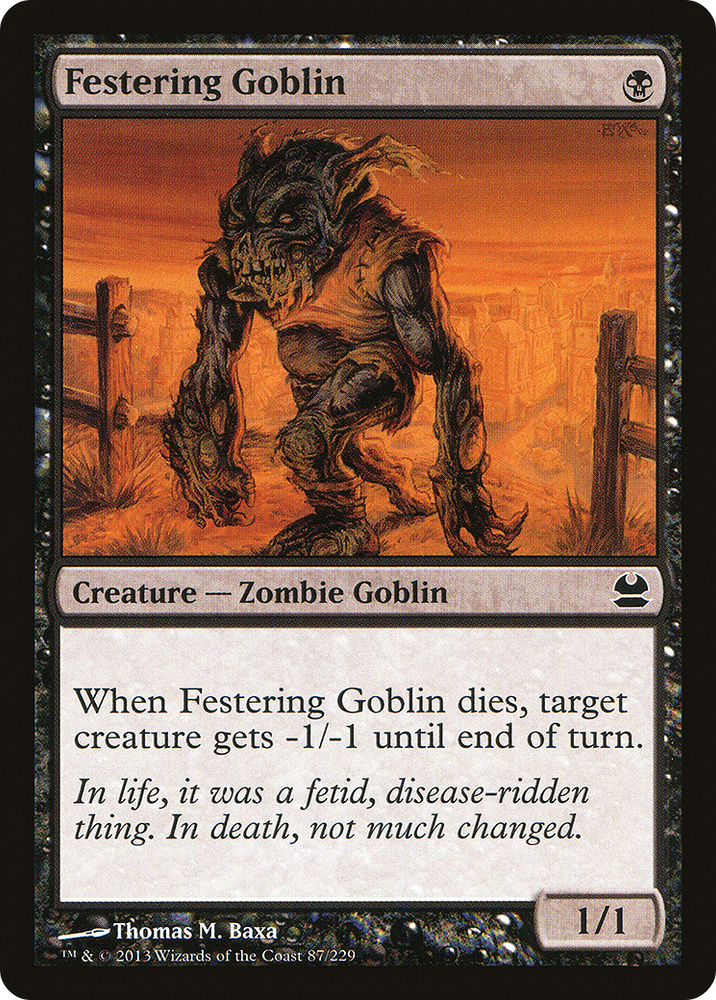 Festering Goblin (MMA-087) - Modern Masters