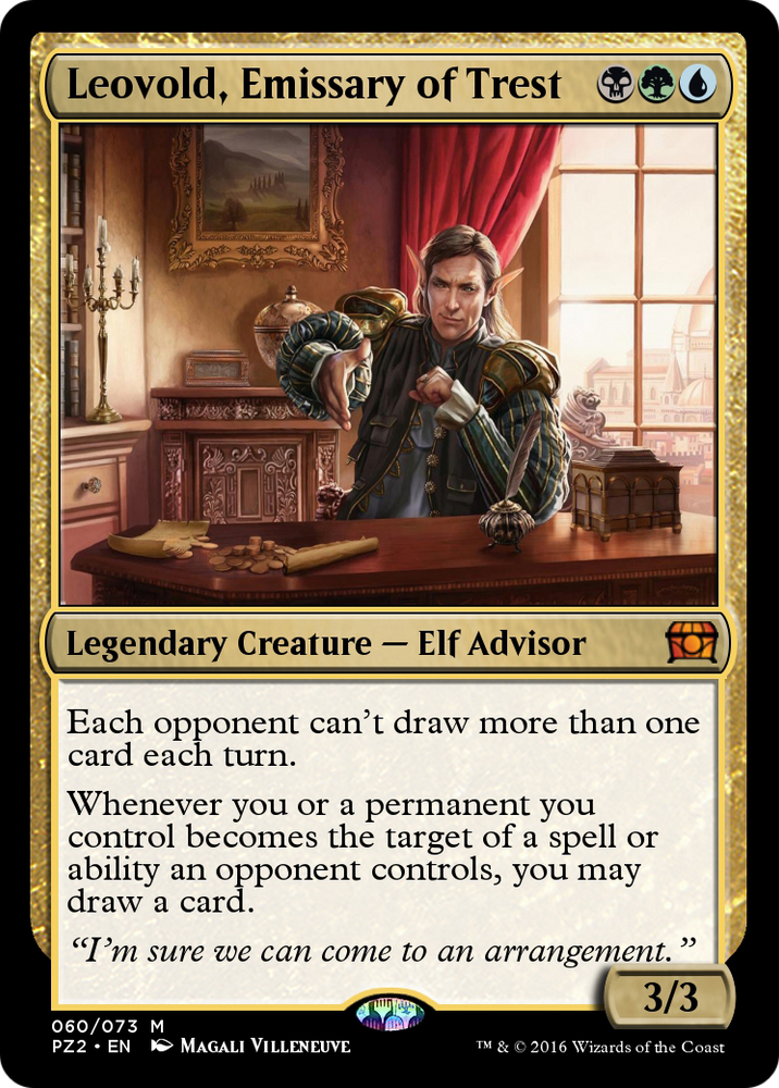 Leovold, Emissary of Trest (PZ2-060) - Treasure Chest Foil