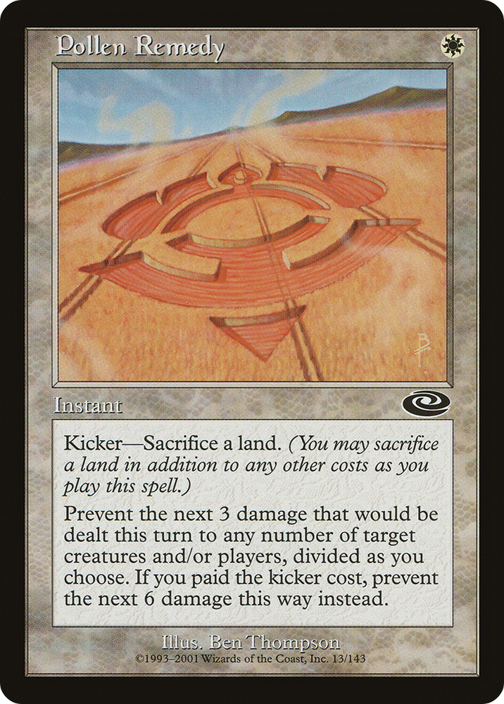 Pollen Remedy (PLS-013) - Planeshift Foil