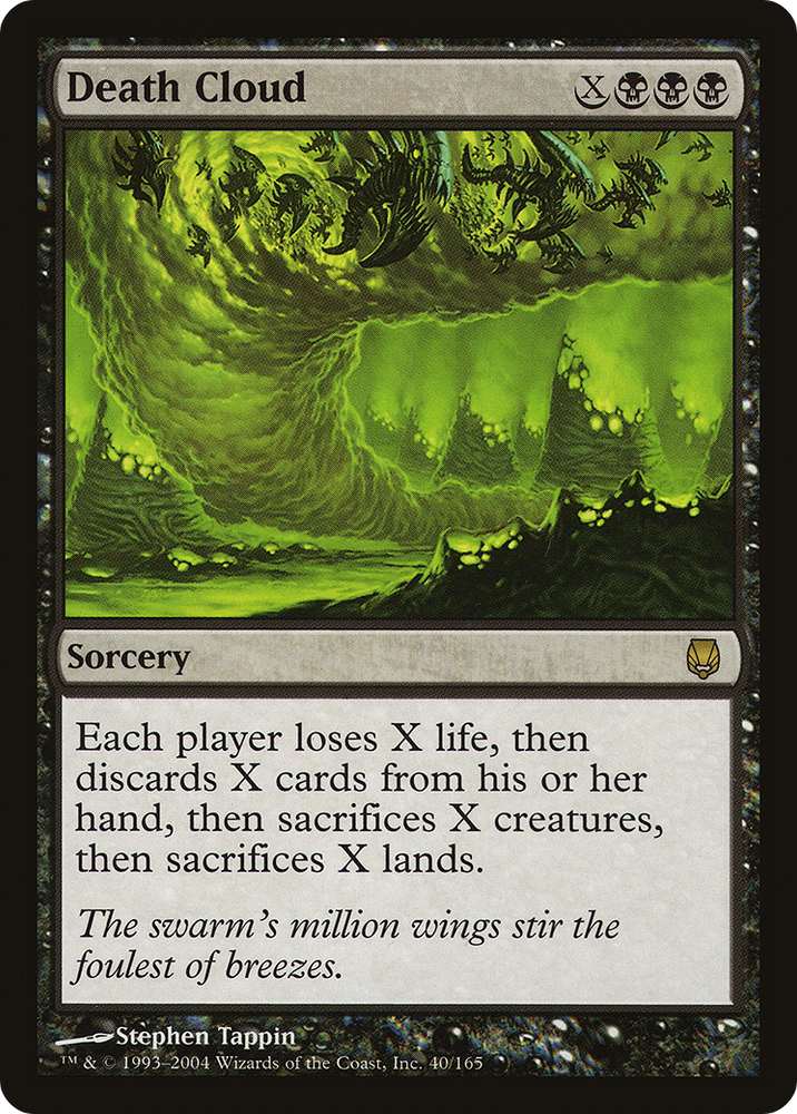 Death Cloud (DST-040) - Darksteel Foil