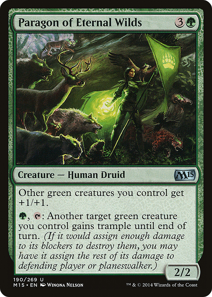 Paragon of Eternal Wilds (M15-190) - Magic 2015