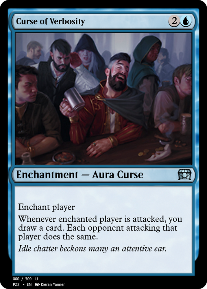 Curse of Verbosity (PZ2-65767) - Treasure Chest Foil