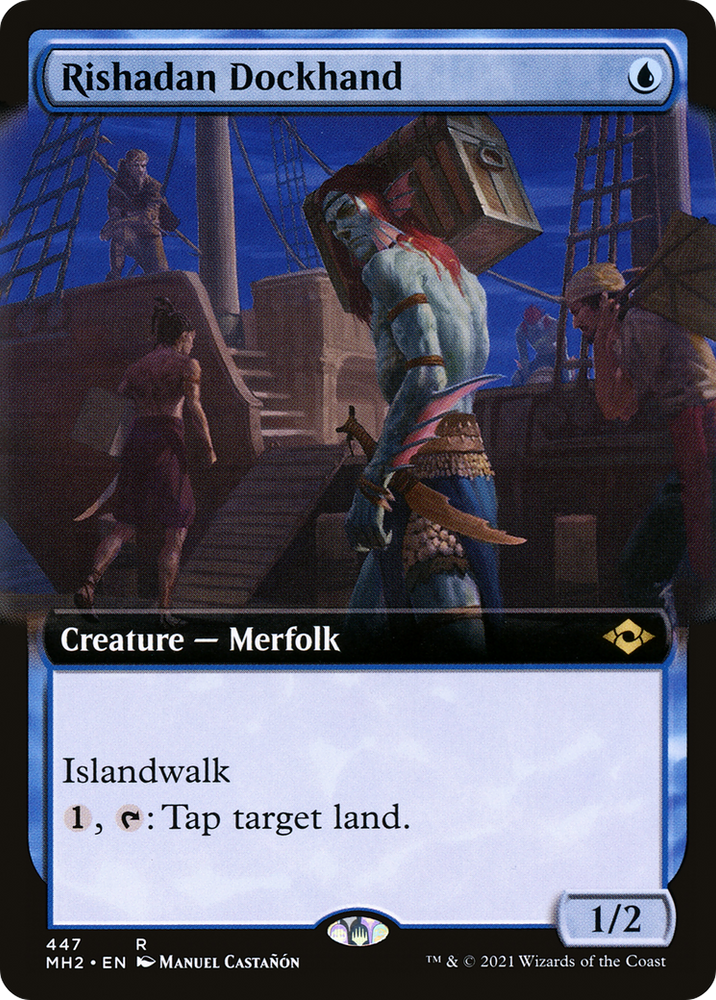 Rishadan Dockhand (Extended Art) (MH2-447) - Modern Horizons 2: (Extended Art)