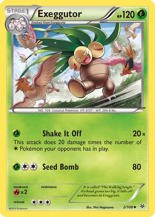 Exeggutor 002/108  XY  Roaring Skies - Uncommon