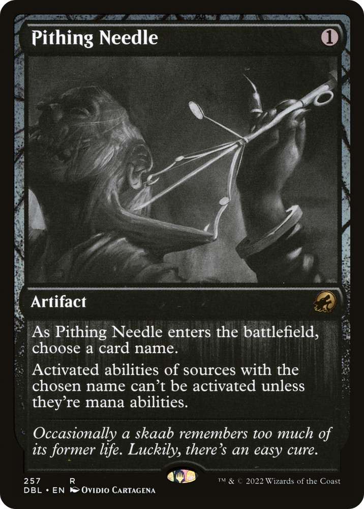 Pithing Needle (DBL-257) - Innistrad: Double Feature