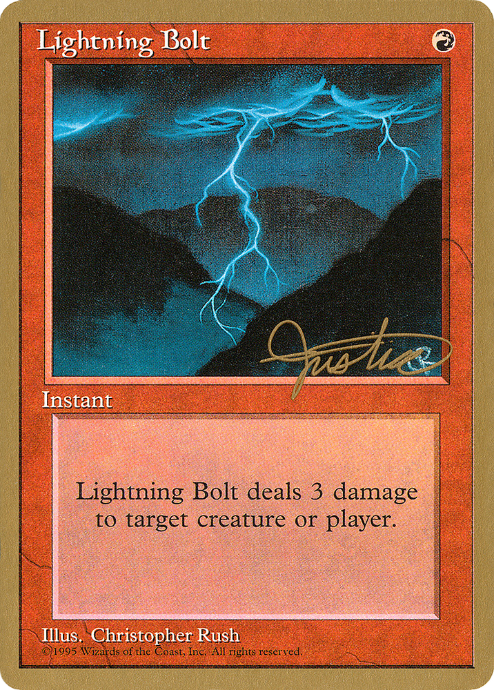 Lightning Bolt (WCD-MJ208) - Pro Tour Collector Set
