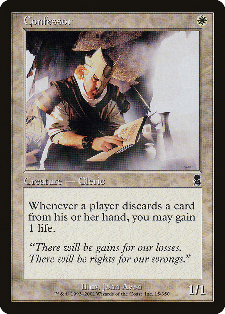 Confessor (ODY-015) - Odyssey Foil