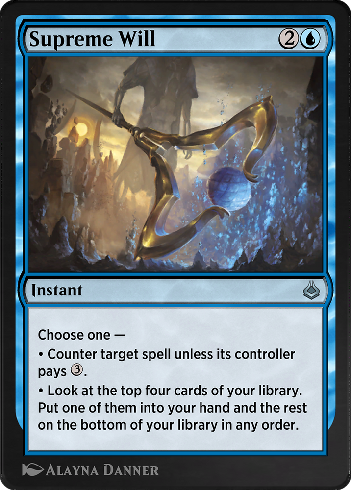 Supreme Will (AKR-083) - Amonkhet Remastered