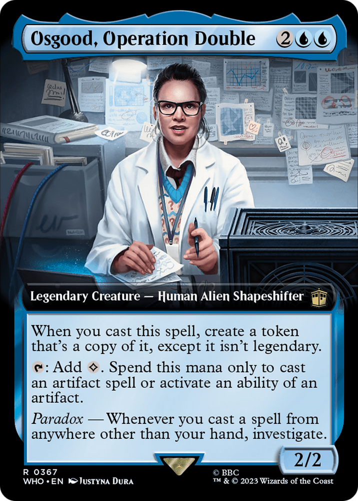Osgood, Operation Double (Extended Art) (WHO-367) - Doctor Who: (Extended Art)