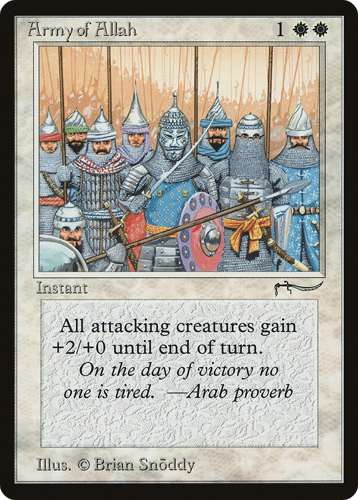 Army of Allah (Light) (ARN-) - Arabian Nights