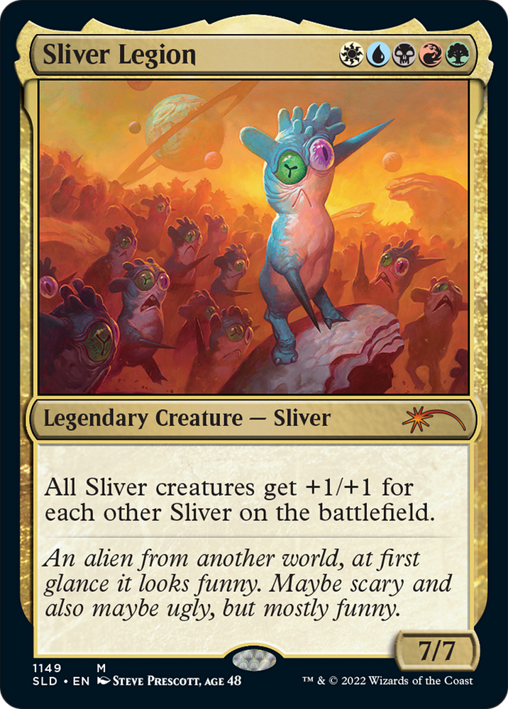 Sliver Legion (1149) (SLD-1149) - Secret Lair Drop Foil