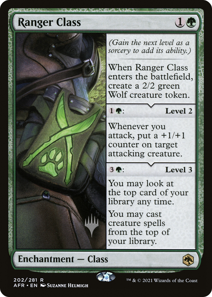 Ranger Class (PPAFR-202) - Adventures in the Forgotten Realms Promos Foil