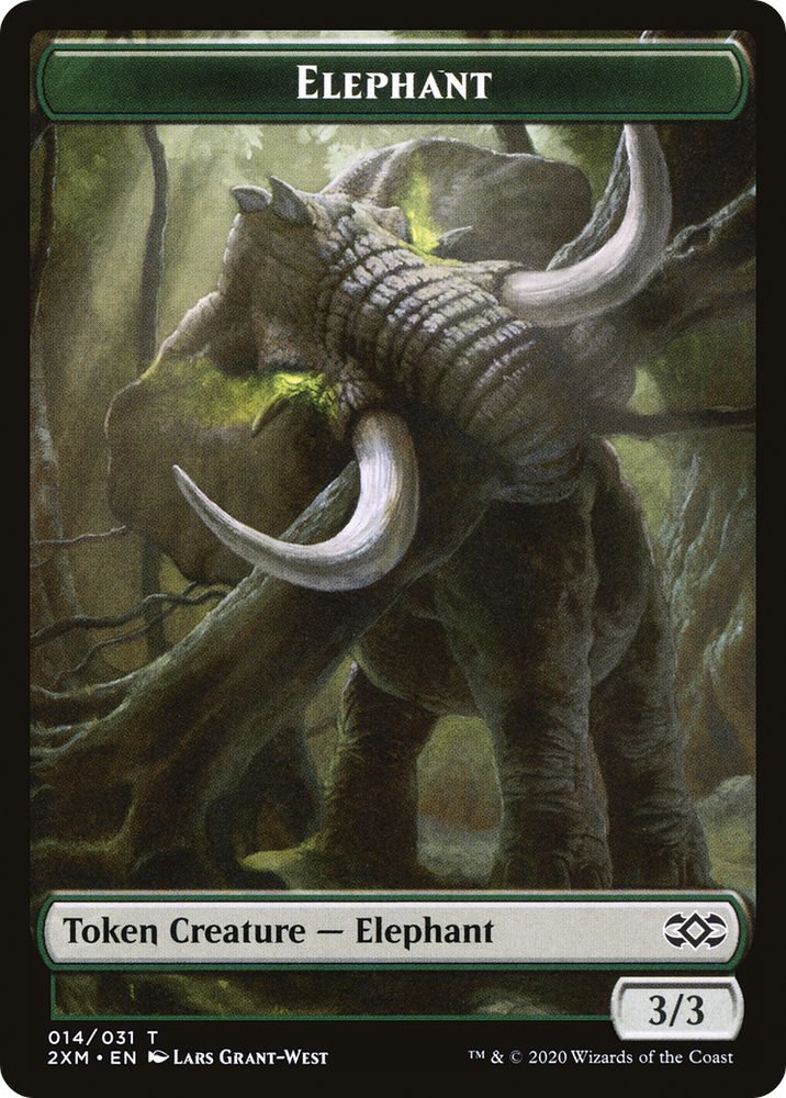 Elephant (T2XM-014) - Double Masters Tokens