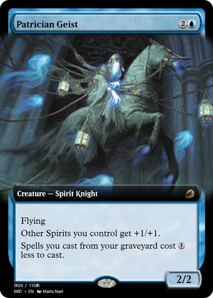Patrician Geist (PRM-93928) - Magic Online Promos Foil