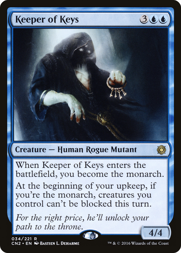 Keeper of Keys (CN2-034) - Conspiracy: Take the Crown Foil