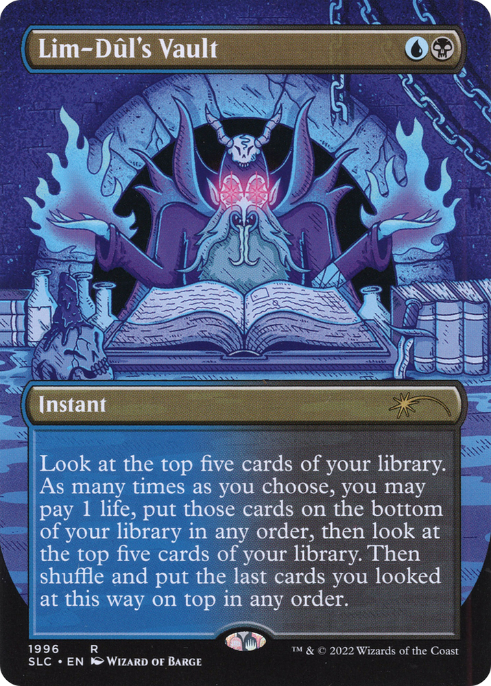 Lim-Dul's Vault (SLC-1996) - Secret Lair 30th Anniversary Countdown Kit (Borderless) Foil