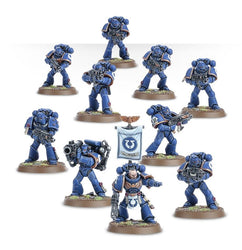 Warhammer 40,000 Space Marines Tactical Squad (10 Miniatures)