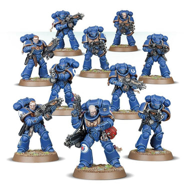 Warhammer 40,000 Space Marines Intercessor Squad (10 Citadel Miniatures)