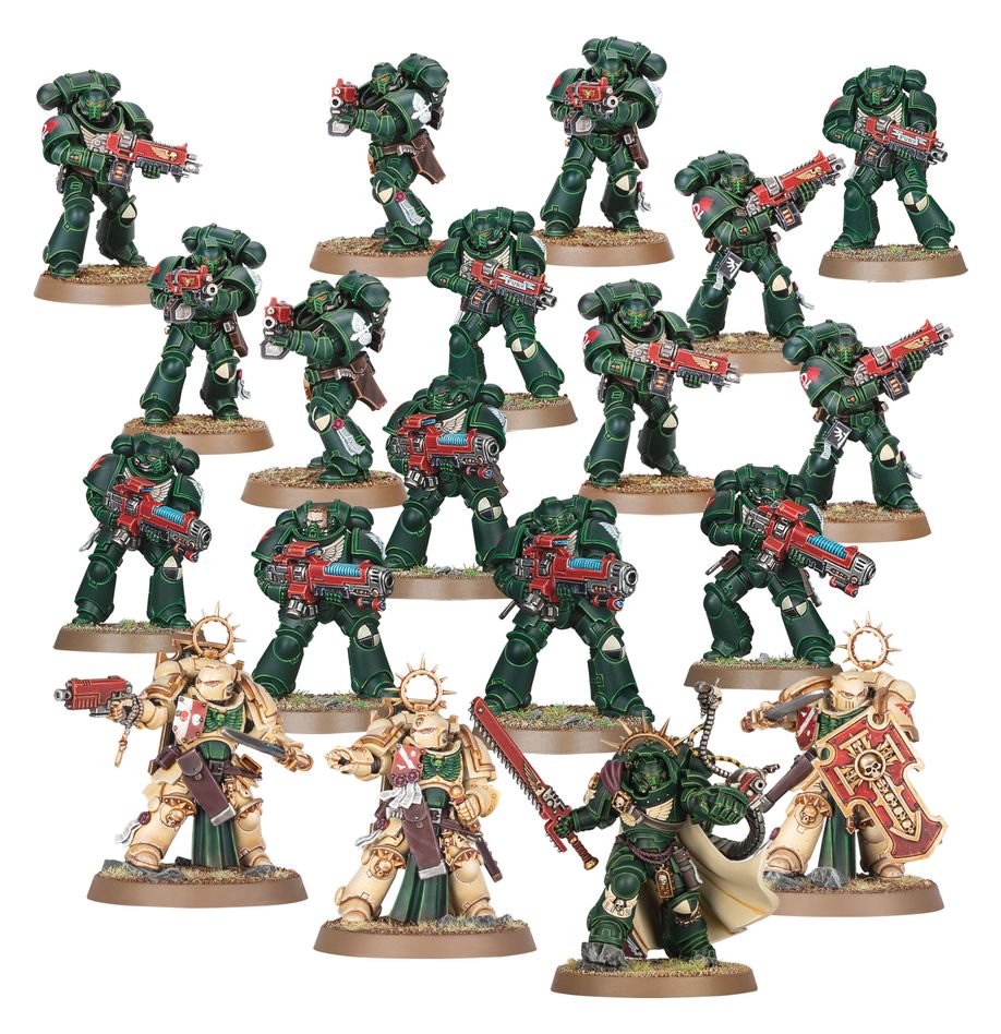 Warhammer 40,000 Combat Patrol Dark Angels (19 Miniatures)