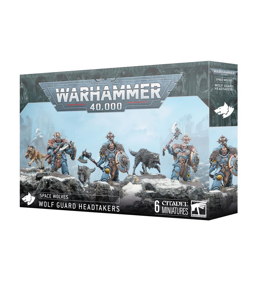 Warhammer 40,000 Space Wolves - Wolf Guard Headtakers