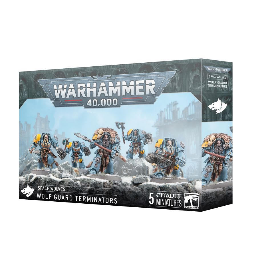 Warhammer 40,000 Space Wolves - Wolf Guard Terminators