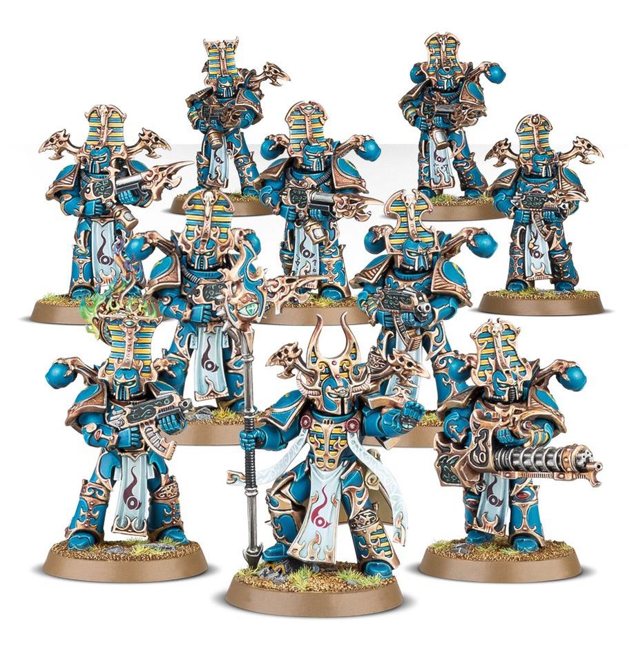 Warhammer 40,000 Thousand Sons Rubric Marines (10 Miniatures)