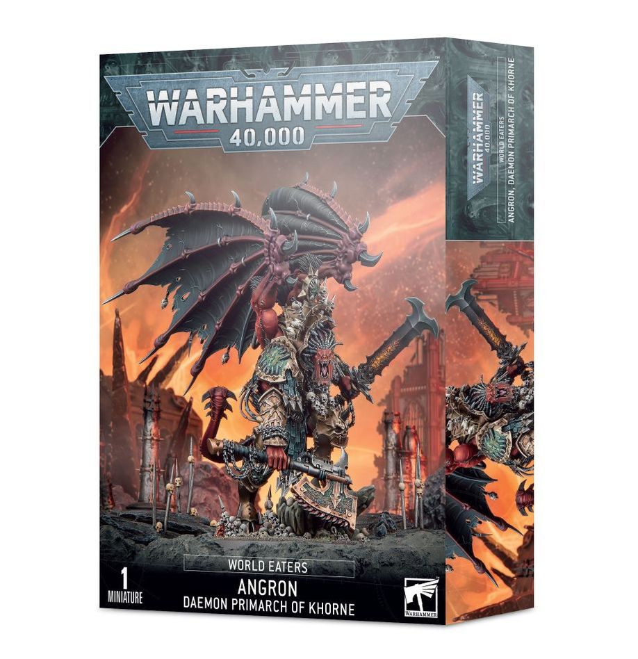 Warhammer 40,000 World Eaters - Angron – Daemon Primarch of Khorne