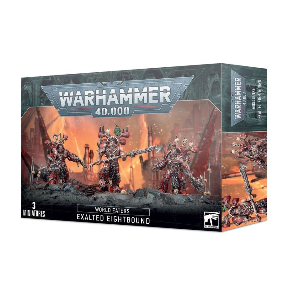 Warhammer 40,000 World Eaters Exalted Eightbound (3 Miniatures)