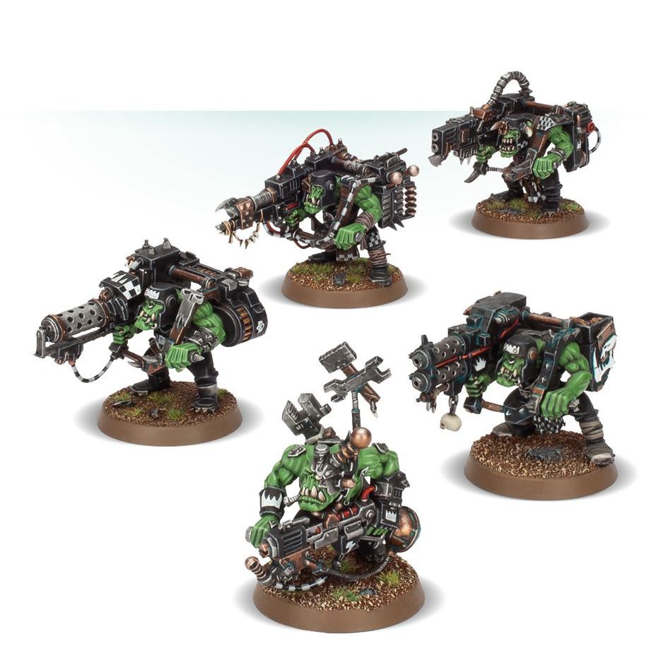 Warhammer 40,000 Orks Lootas (5 Miniatures)