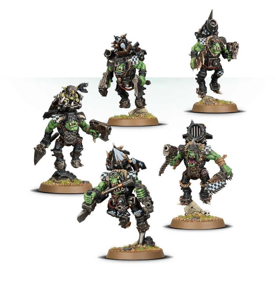 Warhammer 40,000 Orks Stormboyz (5 Miniatures)